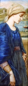 Flamma Vestalis etter Sir E. C. Burne-Jones, ca. 1890 (akvarell på elfenben)