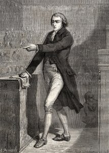 Jean-Baptiste Louvet de Couvrai, gravert av H. de la Charlerie, fra 