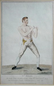 Wm. Eales, den vitenskapelige professor i sin holdning til selvforsvar, publisert 1819 (etsing) av A. Easton
