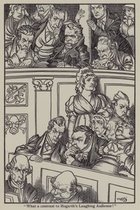 Illustrasjon for The Essays of Elia av Charles Lamb (litho) av A. Garth Jones