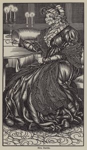 Illustrasjon for The Essays of Elia av Charles Lamb (litho) av A. Garth Jones