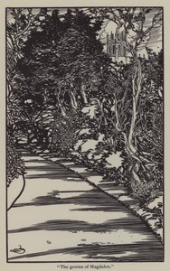 Illustrasjon for The Essays of Elia av Charles Lamb (litho)