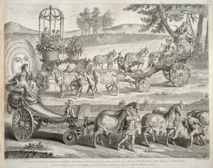 Vognen fra Apollo, 1764 av A. J. De Fehrt