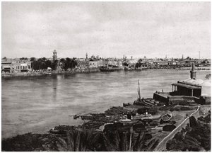 Moderne Bagdad, byen kalifene, Irak 1925 av A. Kerim