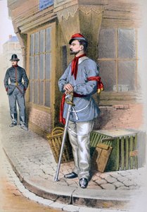 Parisisk borgergarde, 1887