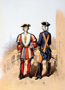 Kongelig vakt for kongen og kavaler, 1700-tallet 1887