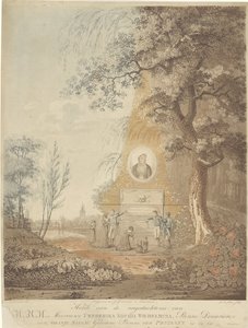 Minnesnål i anledning Wilhelmina av Preussens død Hyllest til minnet om HKH Madame Frederika Sophia Wilhelmina, prinsesse Douariere av Oranje Nassau (tittel på objekt)