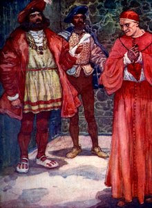 Henry sendte Wolsey bort fra retten, c1529, 1905.