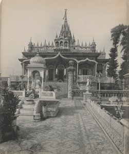 Pareshnath, Jain Temple, Calcutta, ca. 1890-tallet. av A. W. A. Plâté Studio