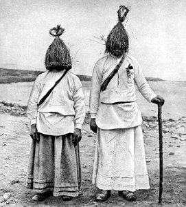 Et par halmgutter, Irland, 1922.