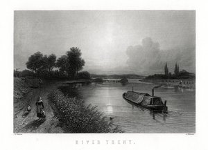 The River Trent, England, 1883.