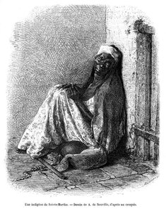 En kvinne fra Santa Marta, Colombia, 1800-tallet