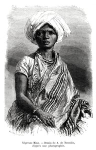 Negresse Mina, Brasil, 1800-tallet