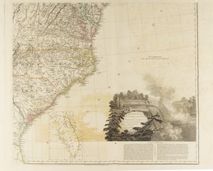 Et kart over Nord-Amerikas forente stater