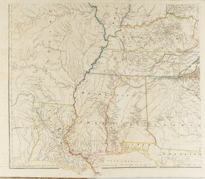 Et kart over Nord-Amerikas forente stater av Aaron Arrowsmith