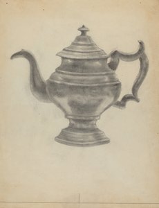Tekanne i tinn av Aaron Dermansky