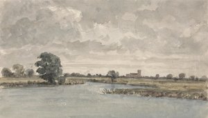 Elvelandskap av Aaron Edwin Penley
