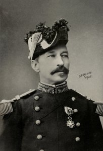 Portrett av general André Louis (foto) av Aaron Gerschel