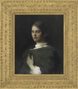 Portrett av kunstnerens eldste datter, 1893-94 av Abbott Handerson Thayer