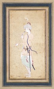 En ung bueskytter, ca. 1580 av Abd Allah Musawwir