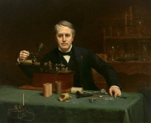 Thomas Alva Edison (1847–1931) av Abraham Archibald Anderson