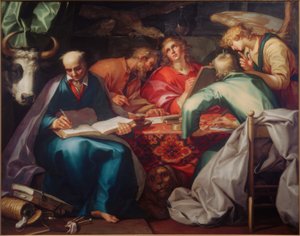 De fire evangelistene av Abraham Bloemaert