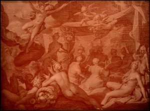 gudenes fest av Abraham Bloemaert
