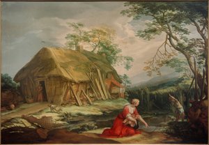 Latona og de lykiske bøndene av Abraham Bloemaert