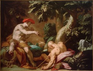 Mercury, Argus og Io av Abraham Bloemaert