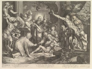 Oppdra av Lasarus, ca. 1600.
