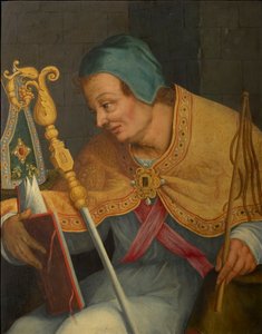 Saint Ambrose, erkebiskop av Milano.