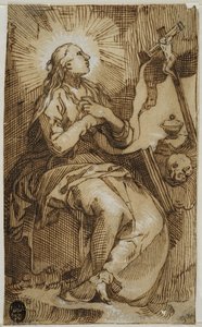Den hellige Maria Magdalena av Abraham Bloemaert
