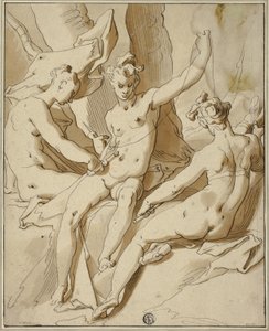 De tre skjebner av Abraham Bloemaert