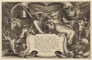 Tittelside, "The Farmhouse and Landscape Series" av Abraham Bloemaert