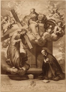 Visjon av Ignatius av Loyola ved La Storta av Abraham Bloemaert