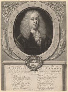 Hieronymus van Beverningk av Abraham Blooteling after Nicolaes Maes