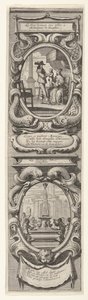 Allegorier til ære for Dauphinens fødsel, ca. 1638. av Abraham Bosse