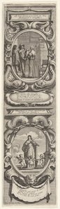 Allegorier til ære for Dauphinens fødsel, ca. 1638. av Abraham Bosse