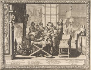 Fødsel, 1633. av Abraham Bosse