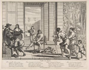 Klestiggere, 1635. av Abraham Bosse