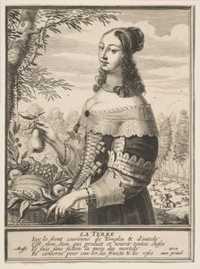 Jorden, 1630. av Abraham Bosse