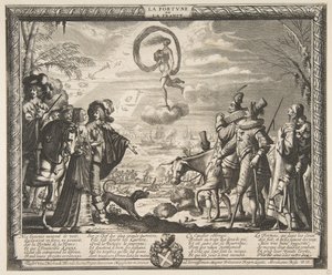 Fortune favoriserer Frankrike Fortune of France, ca. 1635-37. av Abraham Bosse