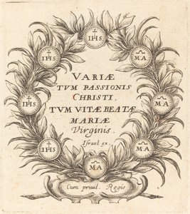 Frontispice for Callots "The Mysteries of the Passion" av Abraham Bosse