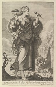 Jahel, 1647 av Abraham Bosse