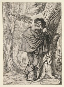 James Howell, frontispice til hans Dendrologie ou le Forest de Dordonne av Abraham Bosse