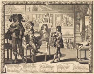 Den edle maleren av Abraham Bosse