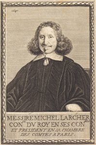 Michael Larcher av Abraham Bosse