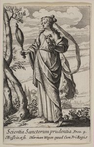 Prudence, 1636. av Abraham Bosse