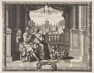 Våren, 1635-37. av Abraham Bosse