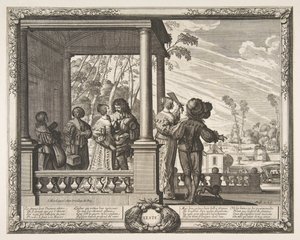 Sommer Sommer, ca. 1637. av Abraham Bosse